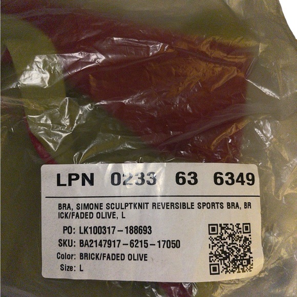 Fabletics Reversible Midi Bra Size Large NWT - Picture 12 of 12